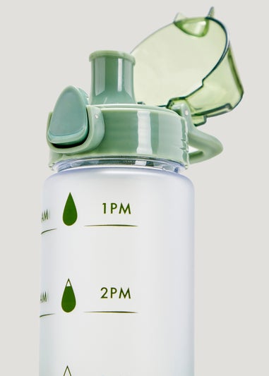 Kichna Green Ombre Tracker Reusable Water Bottle (700ml)