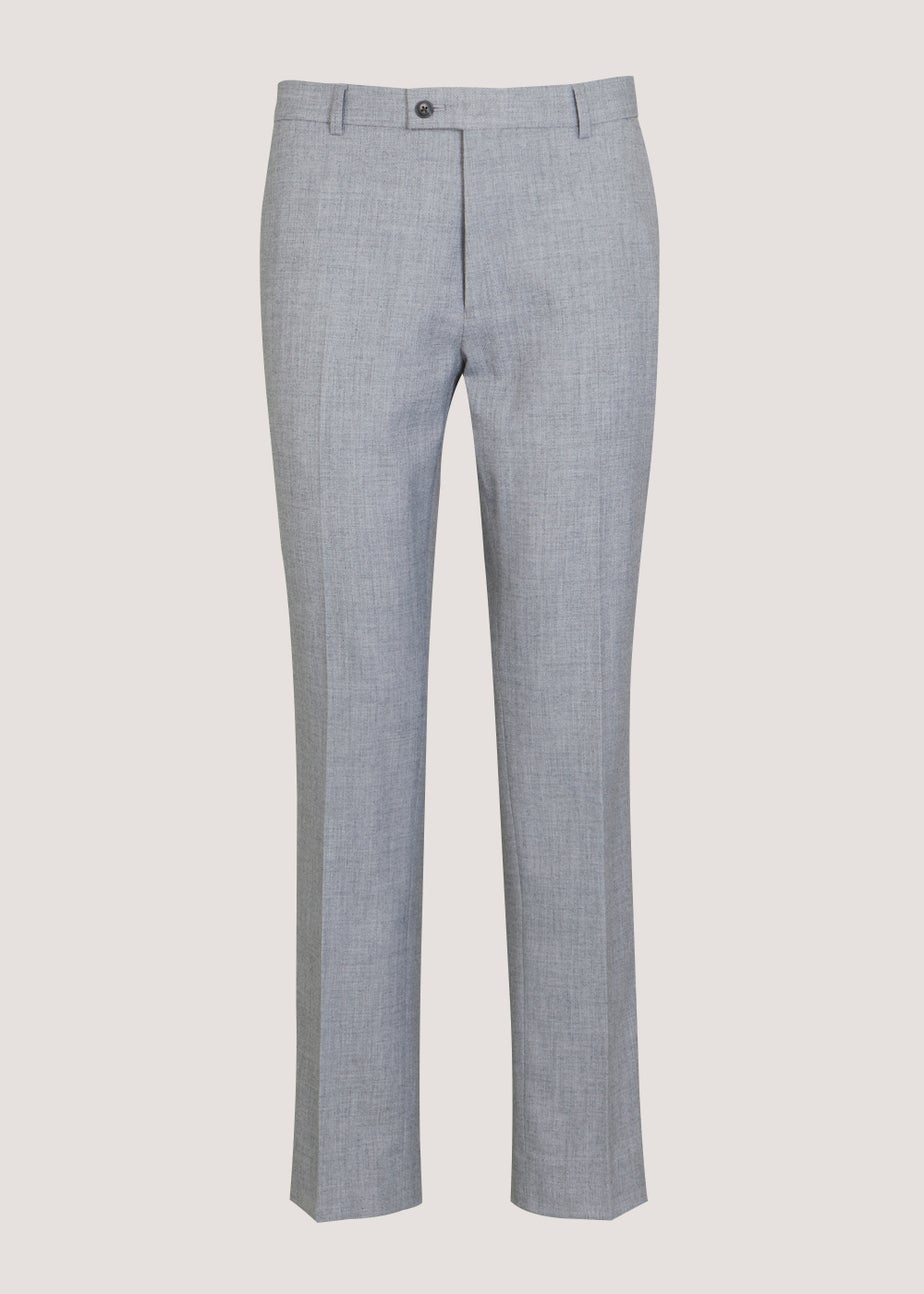 Taylor & Wright Hanks Grey Slim Fit Suit Trousers