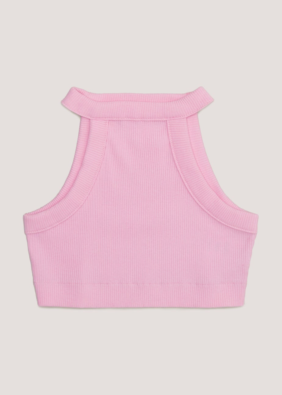 Candy Couture Pink Racer Back Top (9-16yrs)