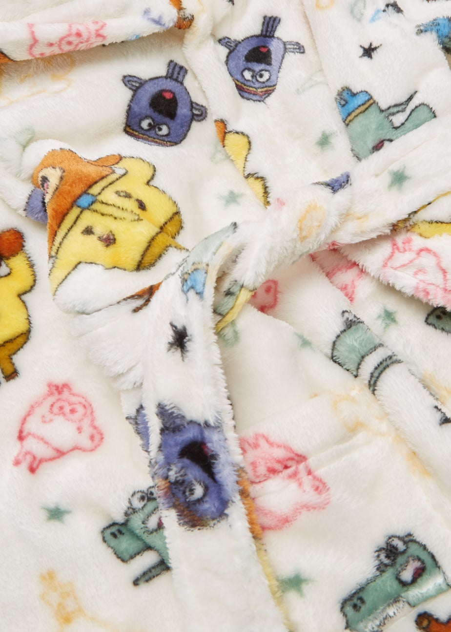 Kids Cream Hey Duggee Dressing Gown (12mths-5yrs)