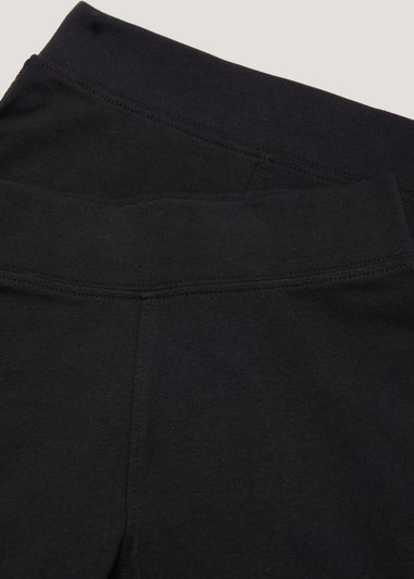 Boys 2 Pack Black Classic School Shorts (3-13yrs)