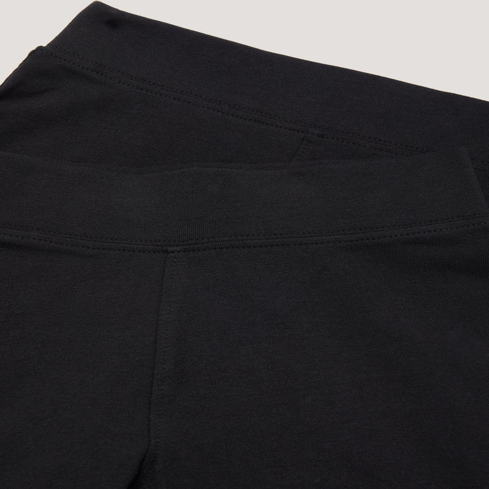 Boys 2 Pack Black Classic School Shorts (3-13yrs)