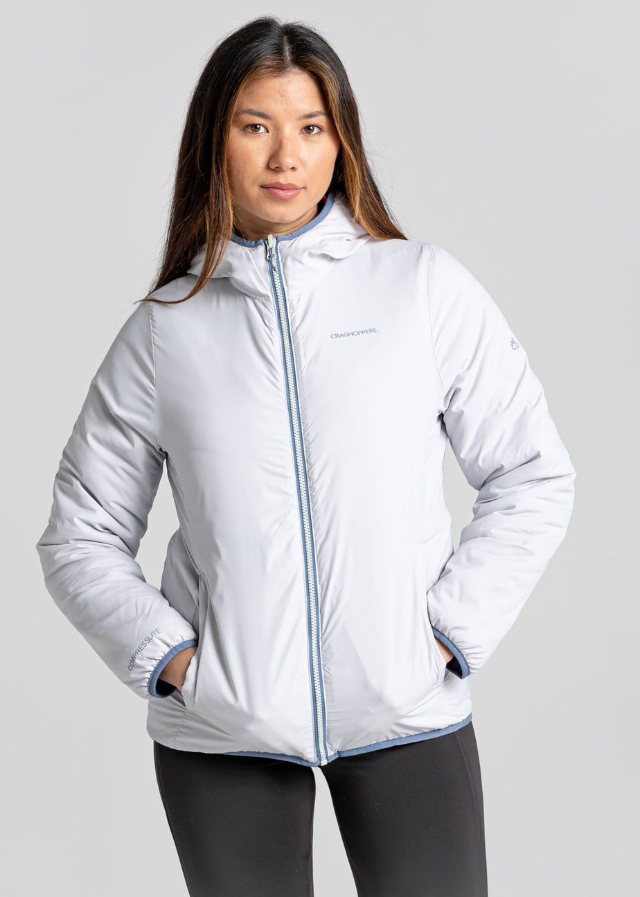 Craghoppers Blue CompLite Reversible Hooded Jacket