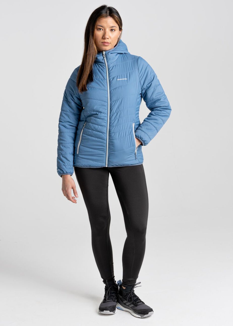 Craghoppers Blue CompLite Reversible Hooded Jacket