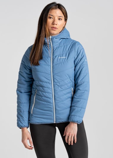 Craghoppers Blue CompLite Reversible Hooded Jacket