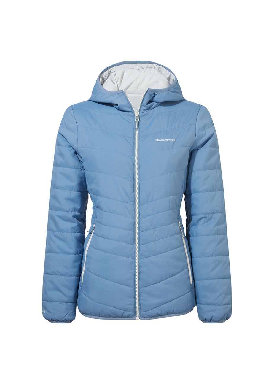 Craghoppers Blue CompLite Reversible Hooded Jacket