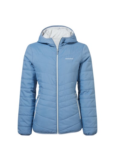 Craghoppers Blue CompLite Reversible Hooded Jacket