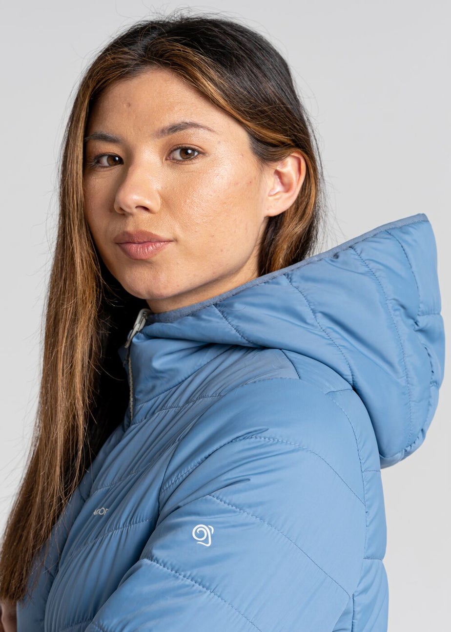 Craghoppers Blue CompLite Reversible Hooded Jacket