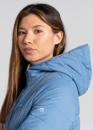 Craghoppers Blue CompLite Reversible Hooded Jacket