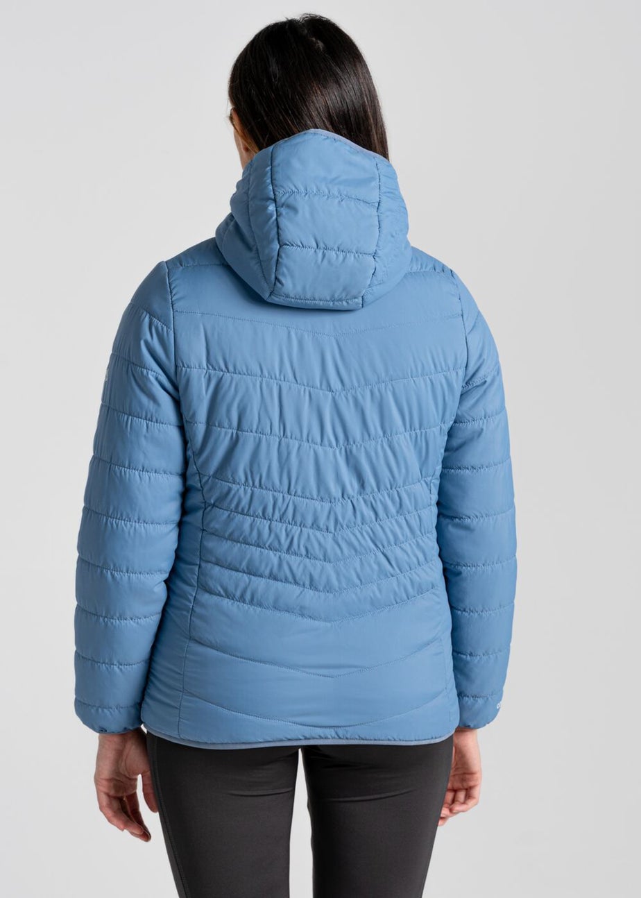 Craghoppers Blue CompLite Reversible Hooded Jacket
