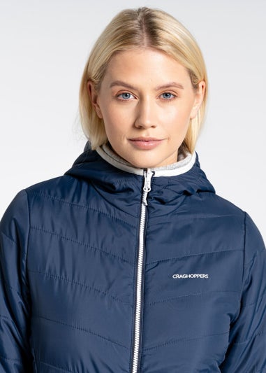 Craghoppers Navy CompLite Reversible Hooded Jacket