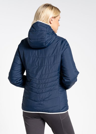 Craghoppers Navy CompLite Reversible Hooded Jacket