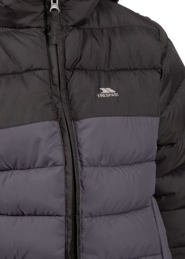 Kids Trespass Black Oskar Jacket (2-12yrs)