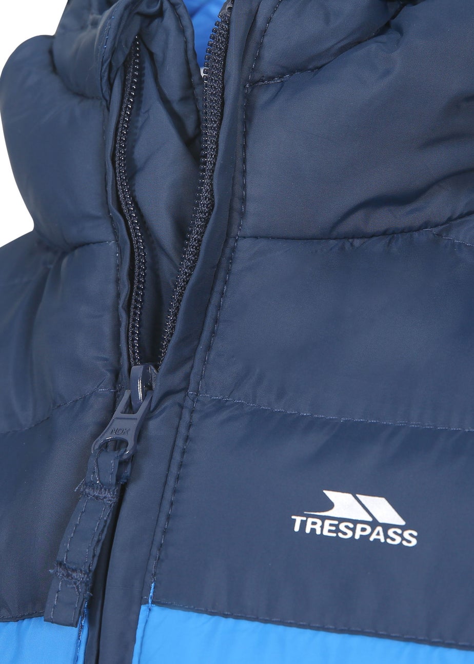Boys Trespass Navy Oskar Gilet (2-12yrs)
