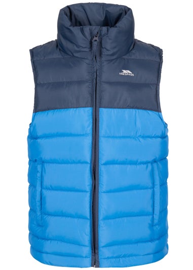 Boys Trespass Navy Oskar Gilet (2-12yrs)