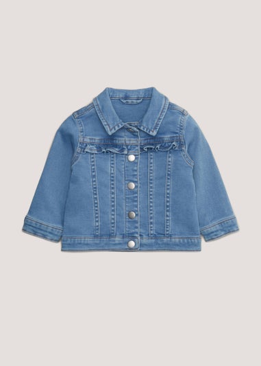 Girls Blue Denim Jacket (9mths-6yrs)