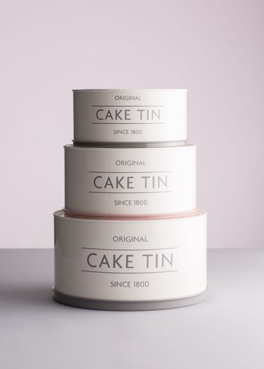Mason Cash Innovative Kitchen Set of 3 Cake Tins (22.5cm x 22.5cm x 14.5cm)