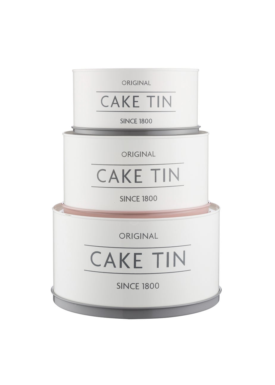 Mason Cash Innovative Kitchen Set of 3 Cake Tins (22.5cm x 22.5cm x 14.5cm)