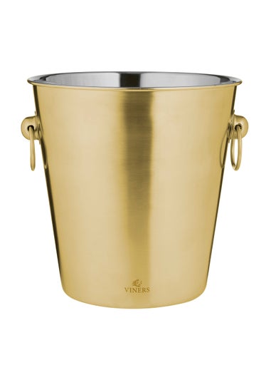 Viners Barware Gold Ice Bucket (4L)