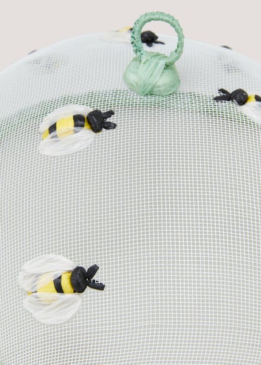 Green Bee Outdoor Food Cover (30cm x 12cm)