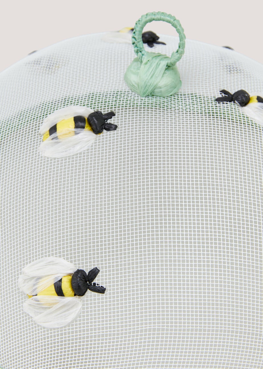 Green Bee Outdoor Food Cover (30cm x 12cm)