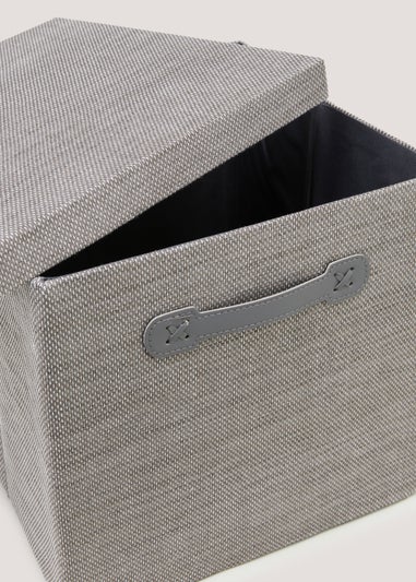 Grey Foldable Storage Box
