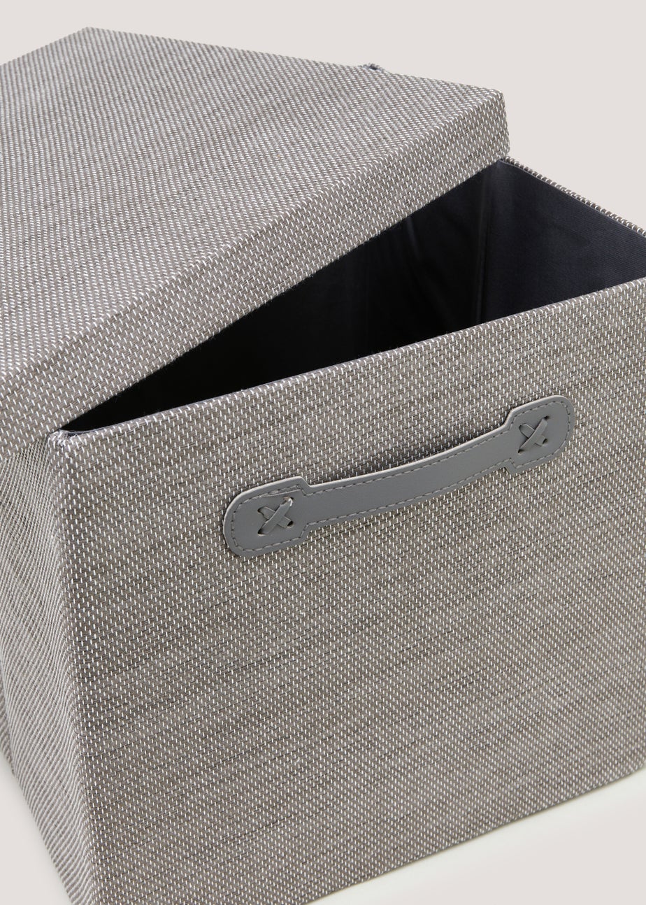 Grey Foldable Storage Box