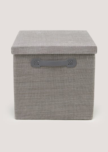 Grey Foldable Storage Box