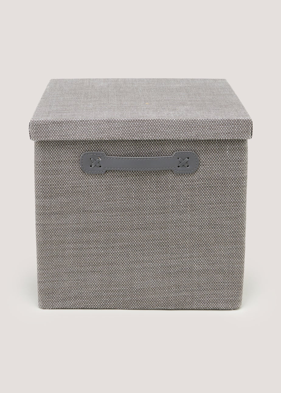 Grey Foldable Storage Box
