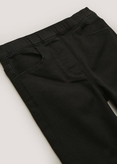 Girls Black Skinny Jeggings (4-13yrs)