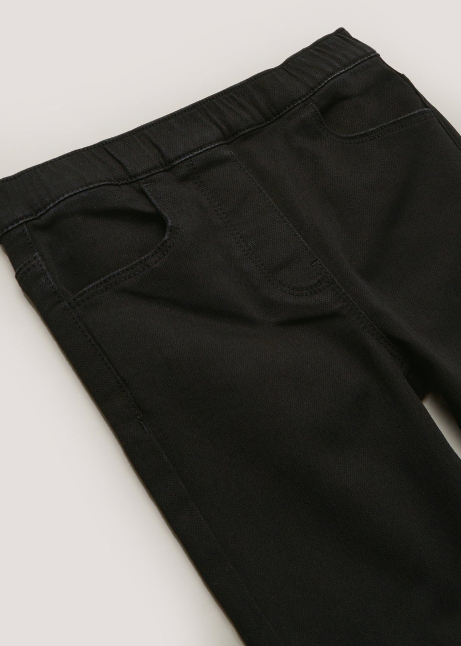 Girls Black Skinny Jeggings (4-13yrs)