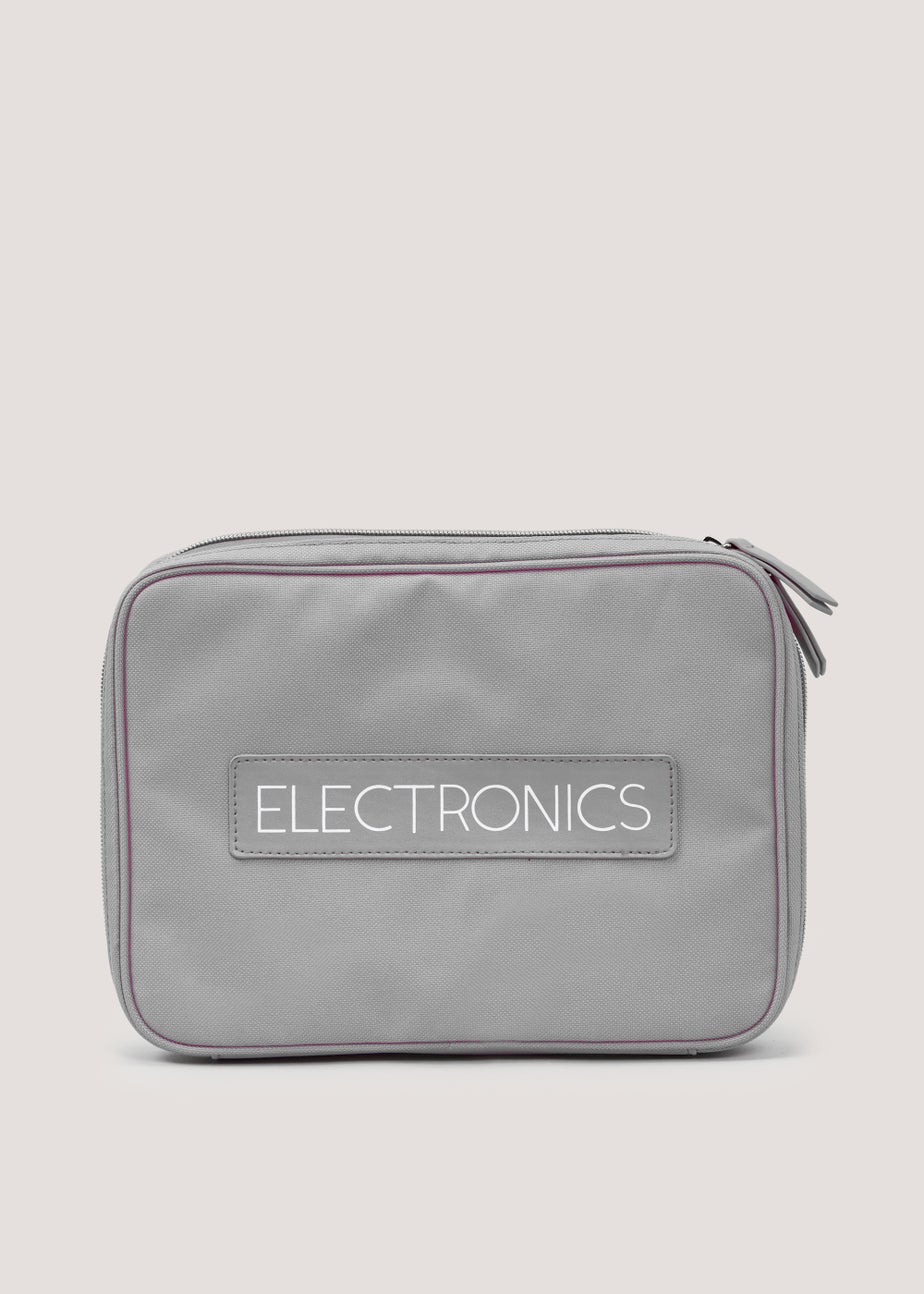 Grey Electronics Case (25cm x 3.5cm x 18cm)