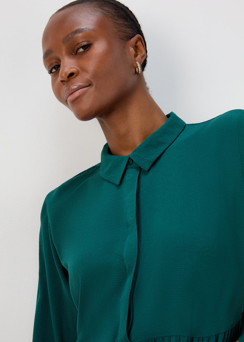 JDY Piper Green Shirt Dress