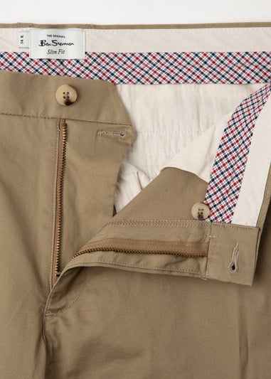 Ben Sherman Stone Signature Stretch Slim Fit Chinos