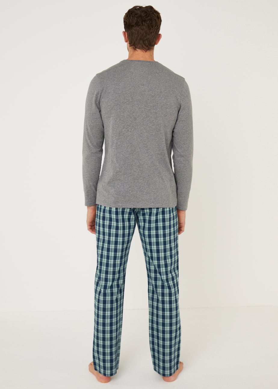 Green Check Pyjama Set