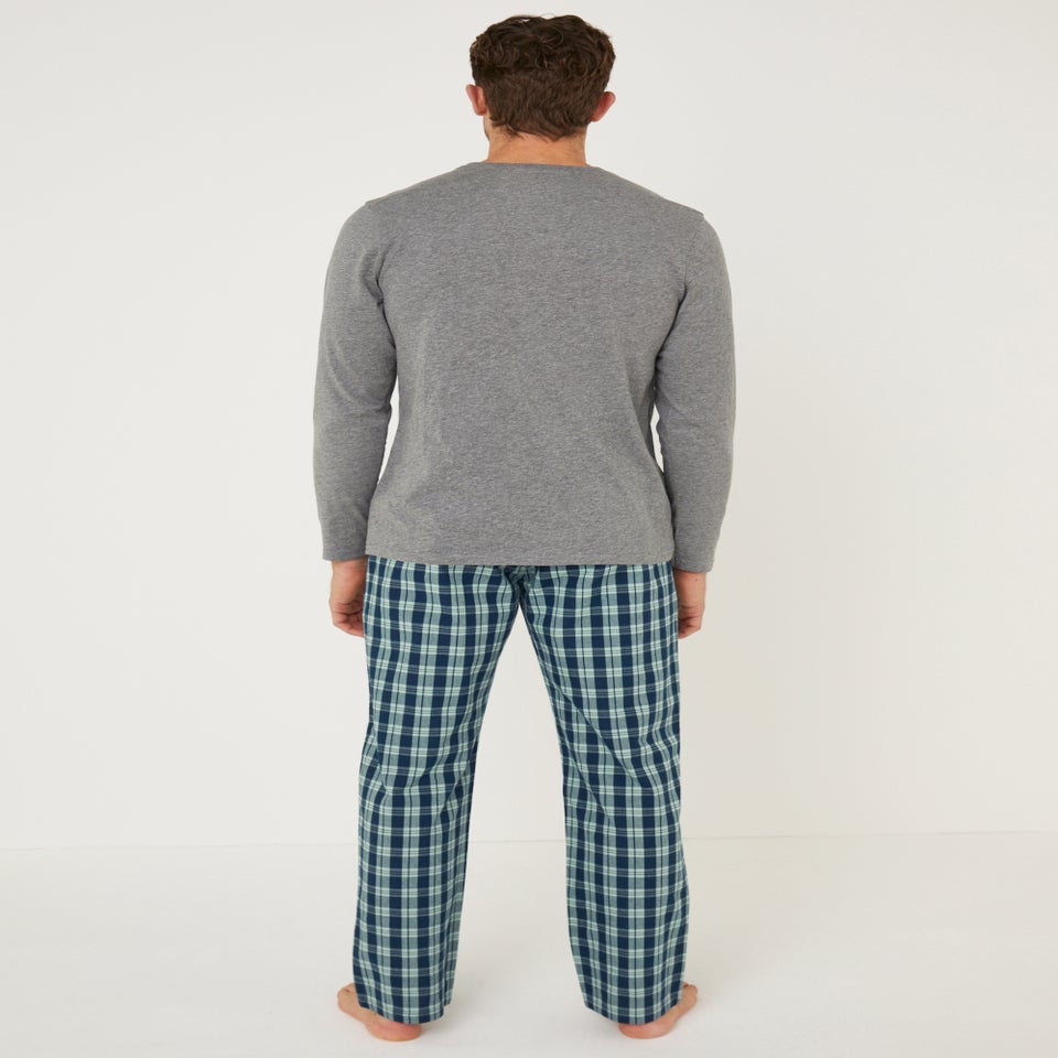 Green Check Pyjama Set