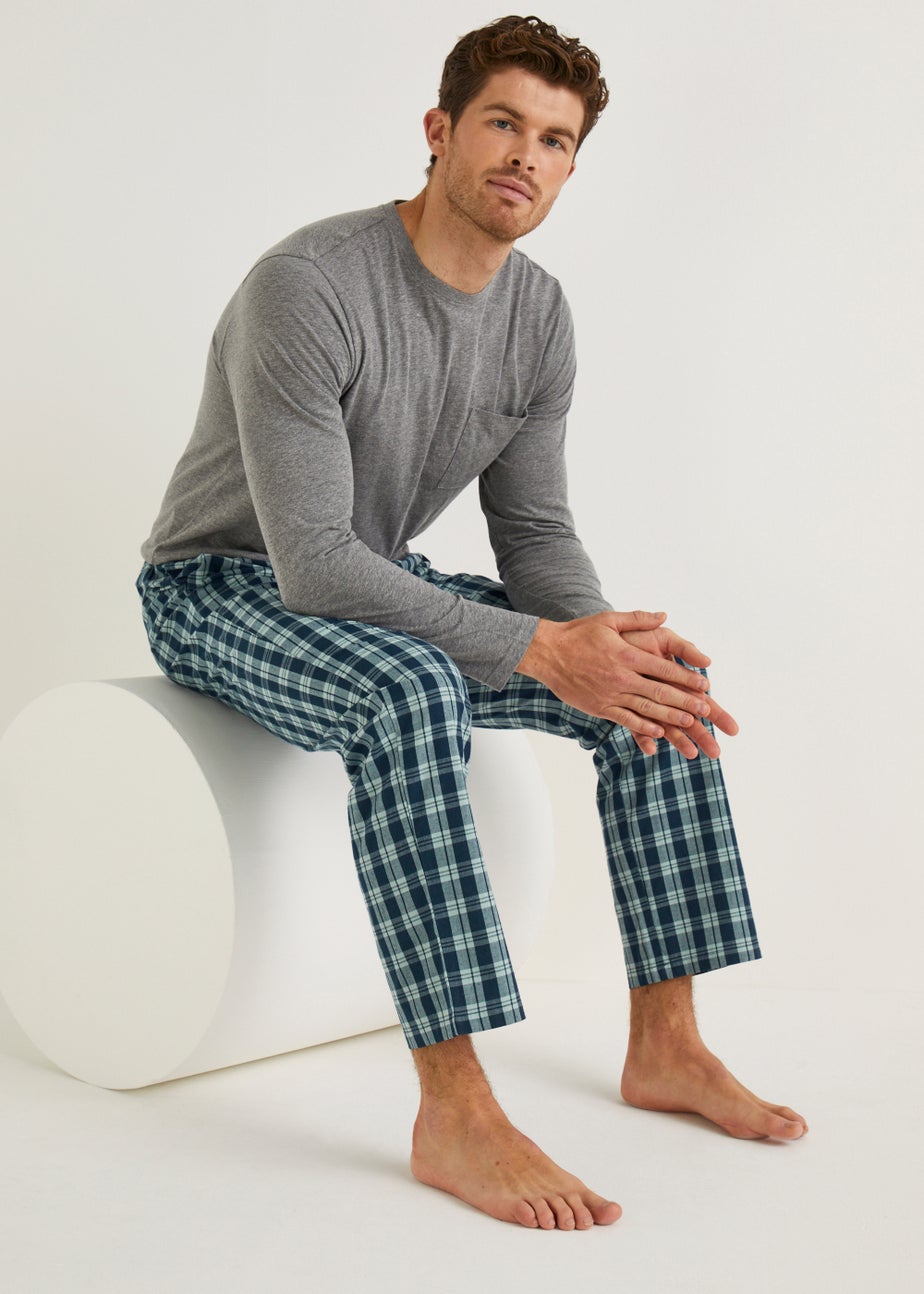 Green Check Pyjama Set