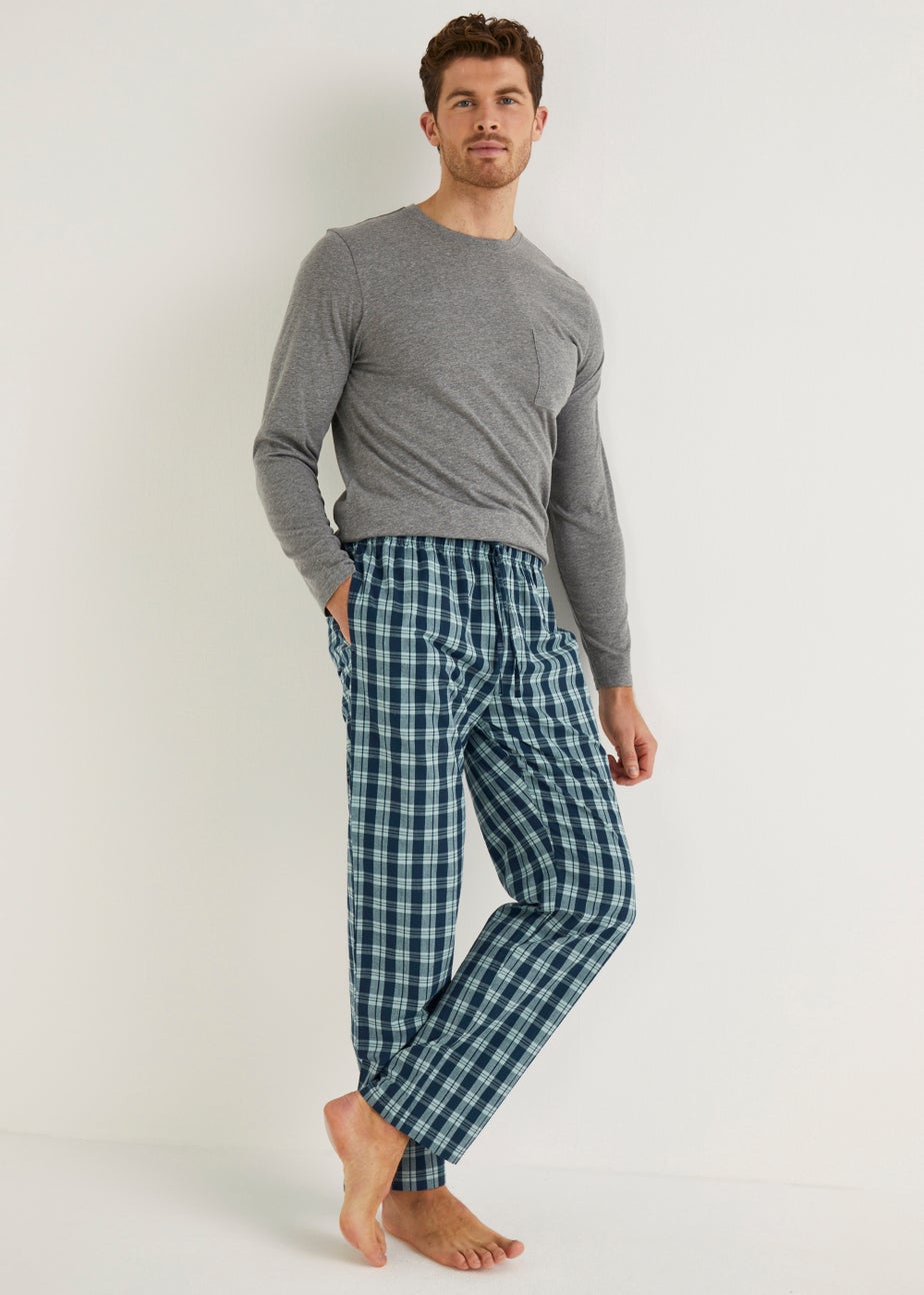 Green Check Pyjama Set