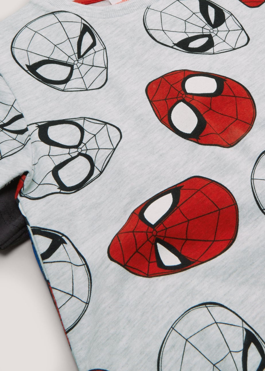 Kids 2 Pack Marvel Spider-Man Pyjama Sets (18mths-8yrs)