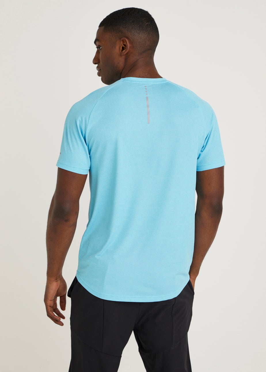 Souluxe Sea Blue Sports T-Shirt
