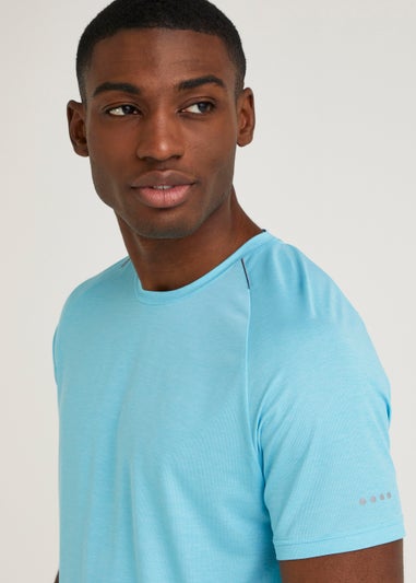 Souluxe Sea Blue Sports T-Shirt