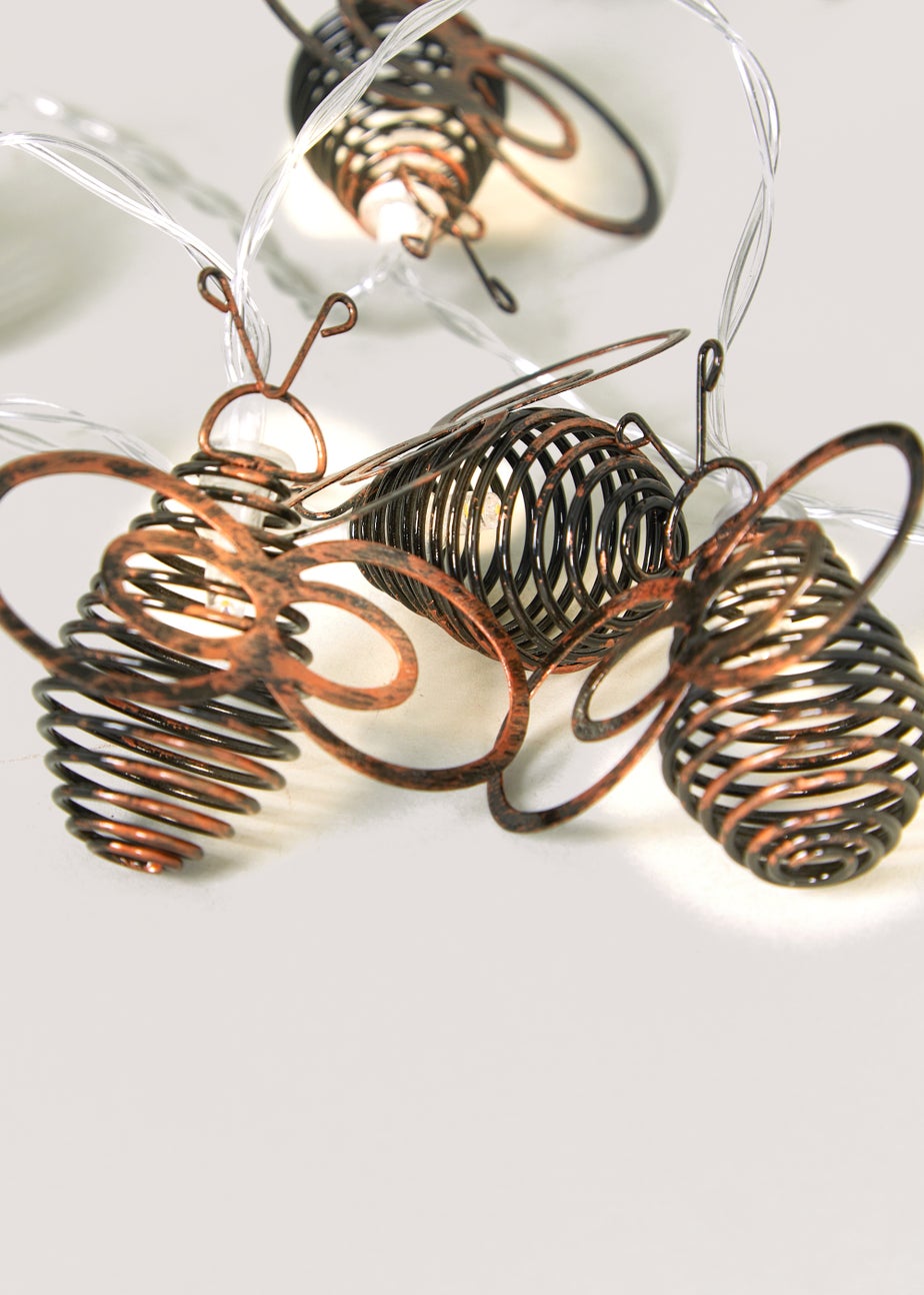 10 Bee Solar String Lights (135cm)
