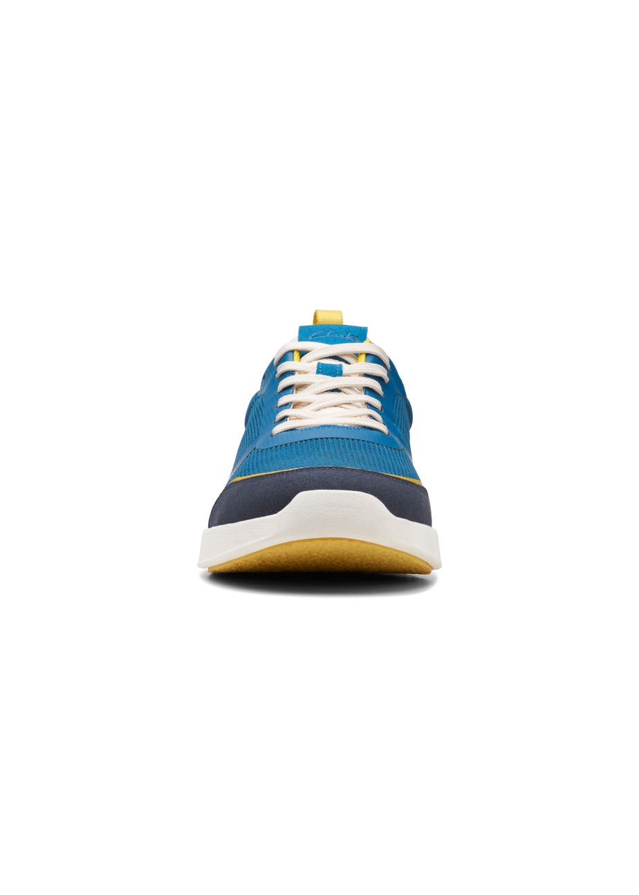 Clarks Teal LT Lace Lightweight Trainers