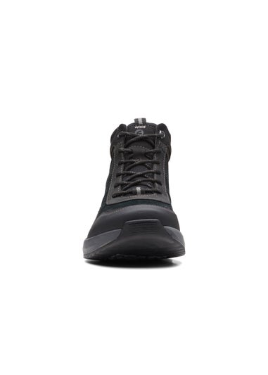 Clarks Black Wellman Top GP Leather Walking Boots