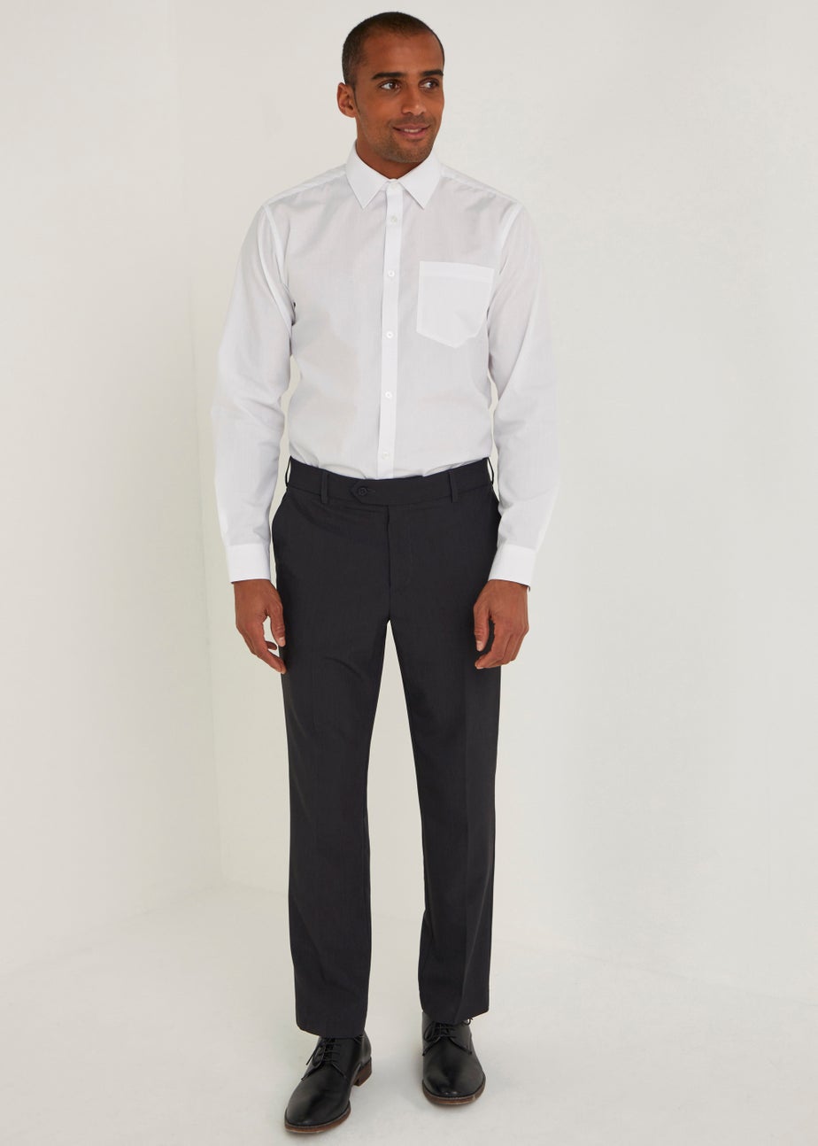 Farah Charcoal Stretch Active Waist Trousers