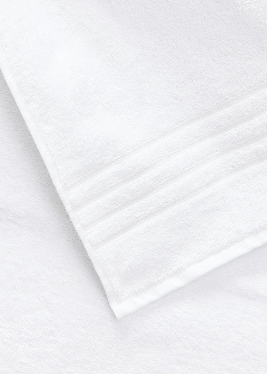 White 100% Egyptian Cotton XL Bath Sheet