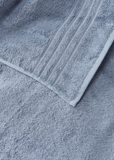 Blue 100% Egyptian Cotton XL Bath Sheet