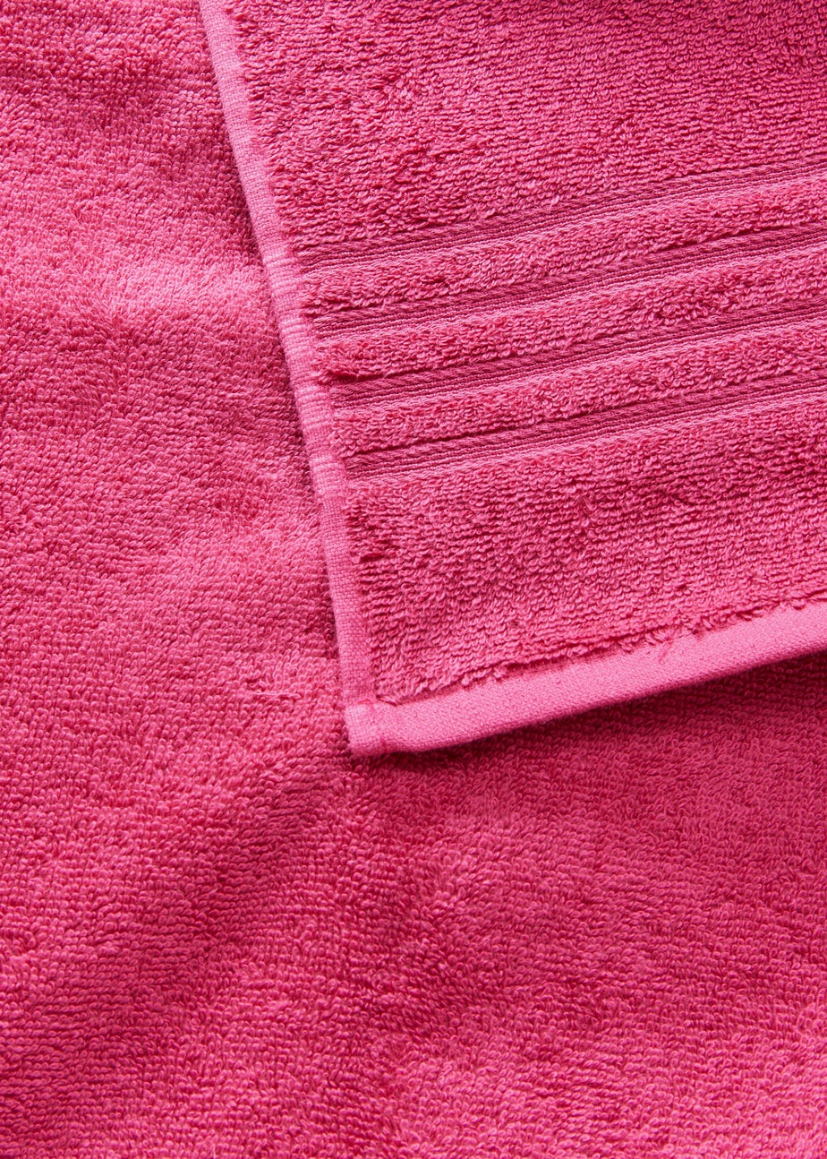 Fuchsia Pink 100% Egyptian Cotton XL Bath Sheet
