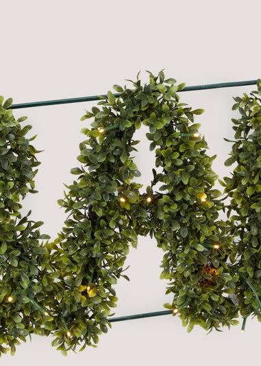 Boxwood Light Up Text Hanging Sign (53cm x 6cm x 30cm)