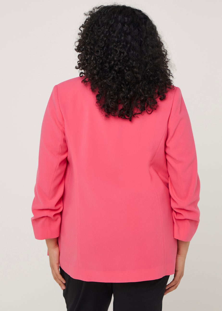 Papaya Curve Pink Blazer